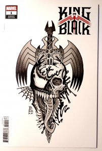 King In Black #1 (9.4, 2021) Bederman Cover, Battle of Knull, Cameo App Elekt...