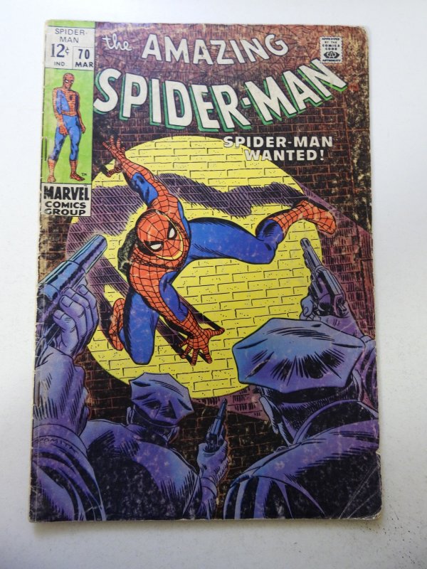 The Amazing Spider-Man #70 (1969) GD/VG Condition