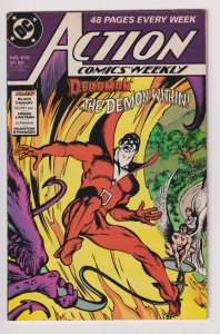 DC Comics! Action Comics Weekly! Issue 610! 