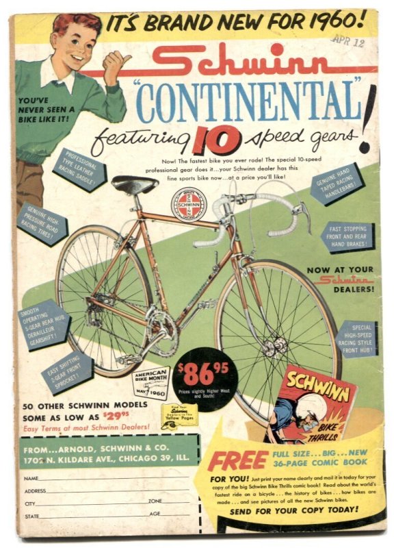 Four Color #1104  1960 - Dell  -VG - Comic Book