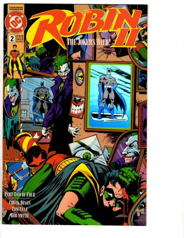 11 Robin 2 Joker's Wild DC Comic Books # 1 (4) 2 (4) 3 (2) 4 CR18