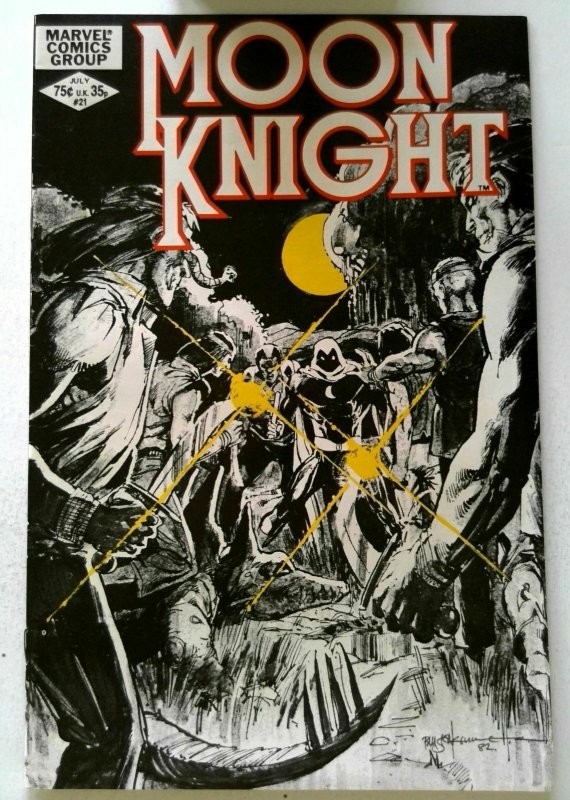 Moon Knight #21 Marvel 1982 NM- Bronze Age 1st Printing Comic Book