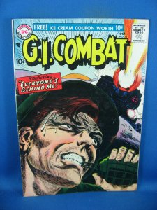 G I COMBAT 53 F 1957