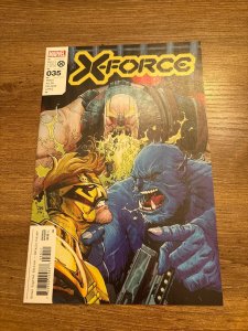 Lot Of 4 X-Force Marvel Comic Books # 33 34 35 36 NM X-Men Wolverine 10 J430