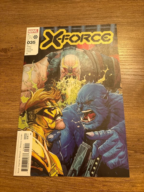 Lot Of 4 X-Force Marvel Comic Books # 33 34 35 36 NM X-Men Wolverine 10 J430