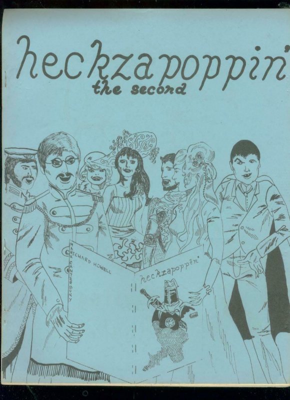 HECKZAPOPPIN' COMIC FANZINE #2-DECDLINE OF THE AVENGERS FN 