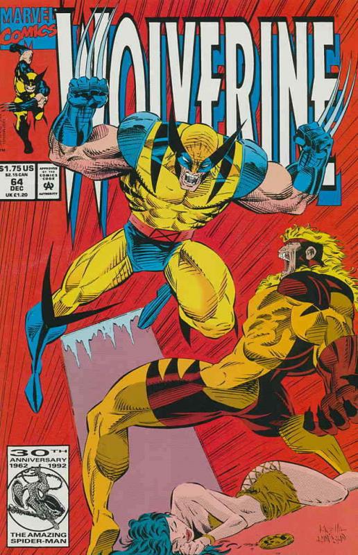 Wolverine #64 VF/NM; Marvel | save on shipping - details inside