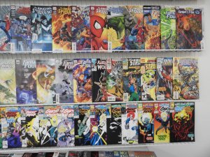 Huge Lot 200+ Comics W/ Spider-Man, Fantastic Four, Daredevil+ Avg VF+ Condition