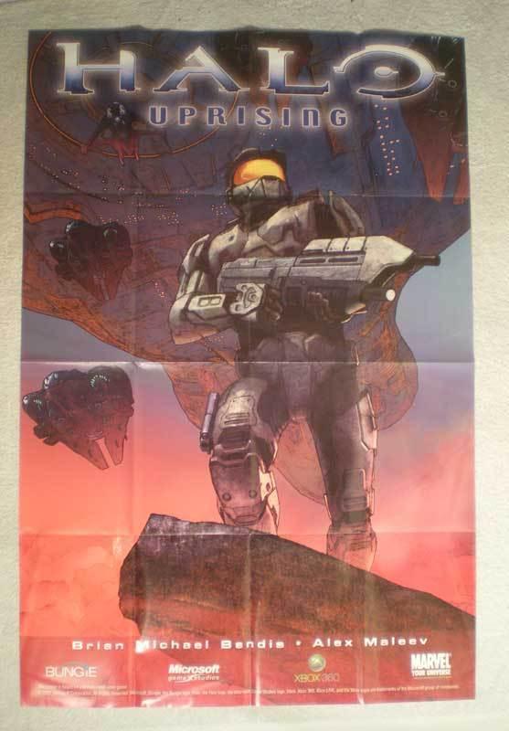 HALO UPRISING Promo Poster, 24x36, 2006, Unused, more in our store