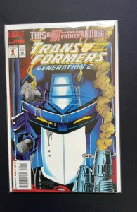 Transformers: Generation 2 #1 Newsstand Cover (1993)