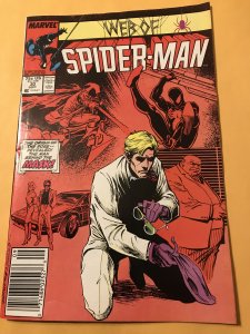 WEB OF SPIDER-MAN #30 : Marvel 9/87 Fn/VF; The Rose origin, Kingpin, Hobgoblin