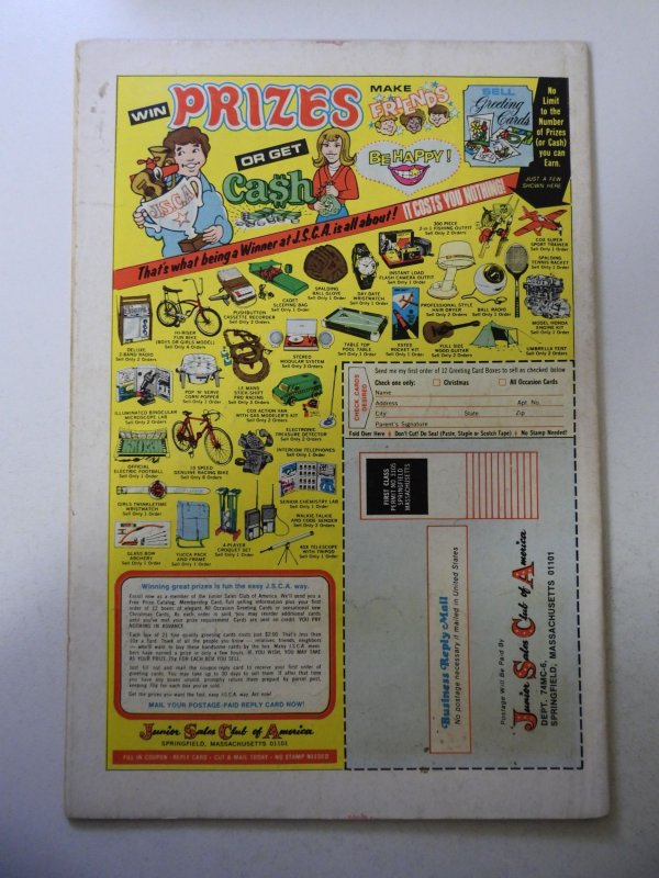 Tomb of Darkness #10 (1974) FN- Condition stain bc