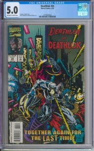 Marvel Comics Deathlok #34 CGC 5.0 Gregory Wright