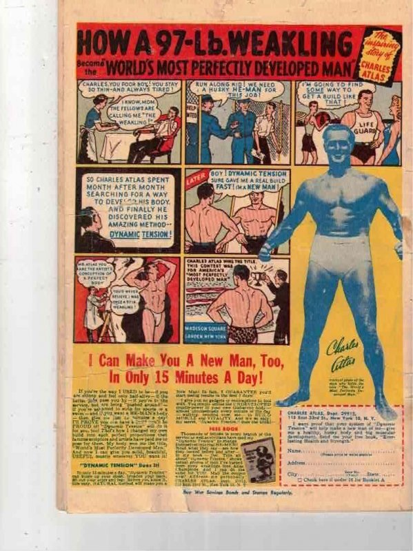 Archie Comics #17 1945 War Era Rare Key Price Drop! Origin VG+ $379 COVELL CERT!