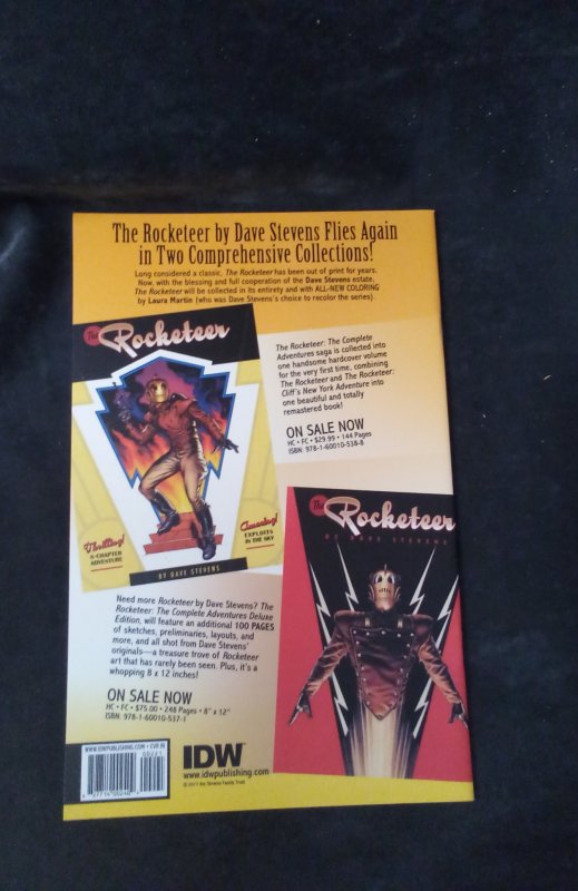 Rocketeer Adventures #2 Ross Sketch Cover (2011)