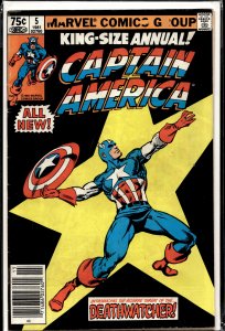 Captain America Annual #5 (1981) Captain America