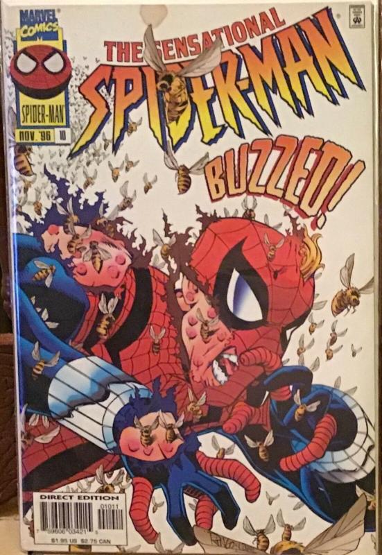 SENSATIONAL SPIDER-MAN MARVEL 8 CONSECUTIVE ISSUES #8-15 NM CONDITION 