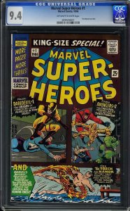 Marvel Super-Heroes King-Size Special (1966) CGC 9.4 NM