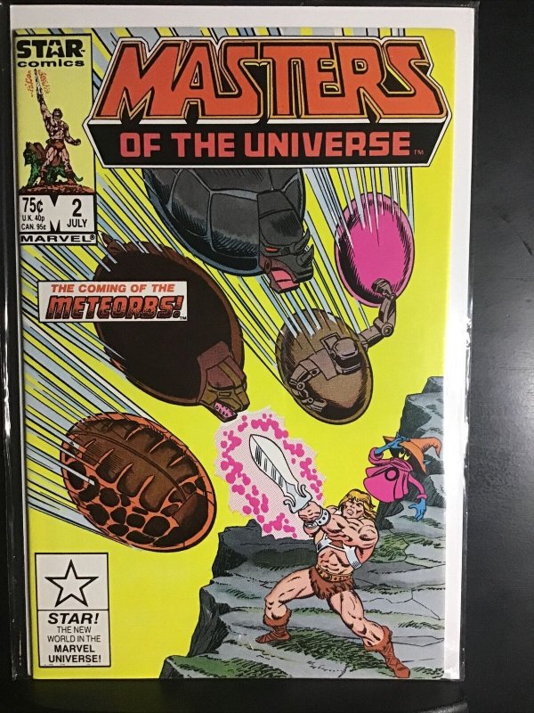Masters of the Universe #2 Comic Book 1986 VF Star Comics Marvel He-Man