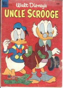 UNCLE SCROOGE 4 FR-G   Dec.-Feb. 1954 COMICS BOOK