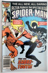 The Spectacular Spider-Man #116 (NM, 1986) NEWSSTAND