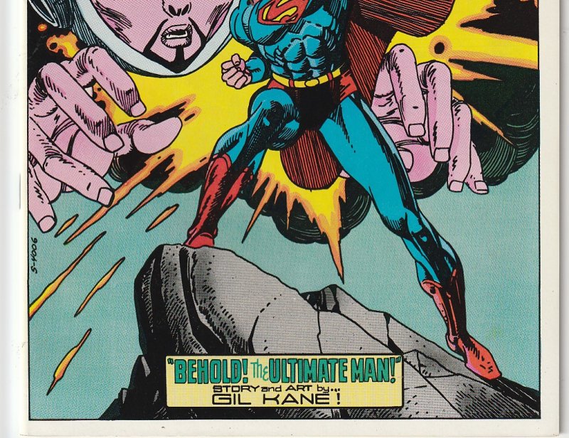 Superman Special # 1  Superman vs Human Evolution !