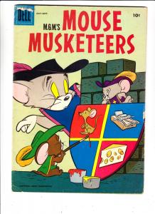 M.G.M.'s Mouse Muskateers #9 (Sep-57) FN- Mid-Grade Tom and Jerry, Poosycat