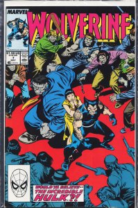 Wolverine #7 (1989) Wolverine