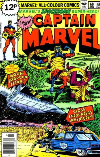 Captain Marvel (1968 series) #60, VG+ (Stock photo)