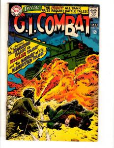 G.I. Combat # 128 VG DC Silver Age Comic Book Haunted Tank Ghost War Army JL2