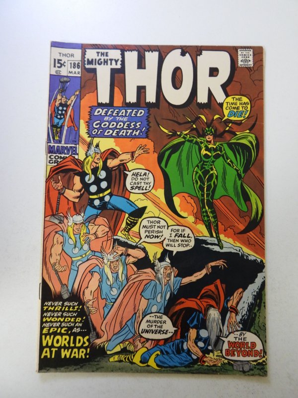 Thor #186 (1971) VF- condition