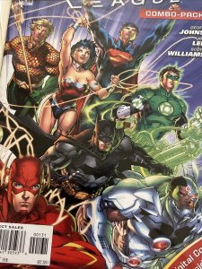 2011 Justice League No. 1 The New 52 Combo-Pack Still Sealed 