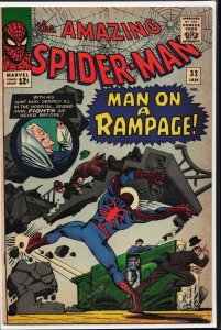 The Amazing Spider-Man #32 (1966) Spider-Man VG+ Condition