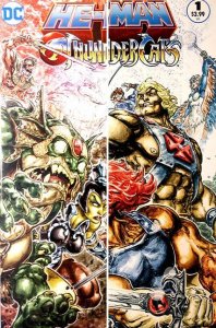 He-Man/Thundercats #1, Heroes and Villains Cover Set (9.4, 2016)