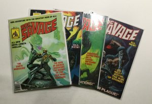 Doc Savage The Man Of Bronze 1-8 Magazine Lot Curtis