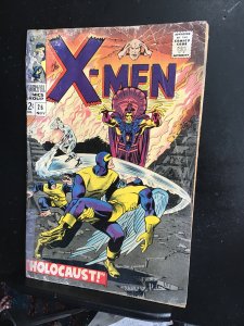 The X-Men #26 (1966) First El Tigre! Affordable grade! FR/GD