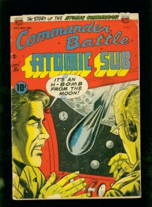 Commander Battle and the Atomic Sub--#3--1954--COMIC BOOK--ACG--VG