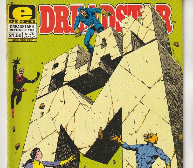 Dreadstar(Epic)# 6 Thanos creator Jim Starlin's Space Opera