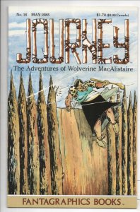 JOURNEY WOLVERINE MacAlistaire #16 VF/NM Fantagraphics 1983 1985 Mountain Man