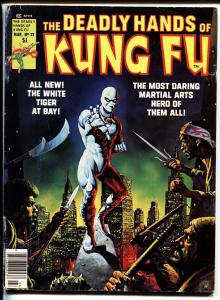 The Deadly Hands of Kung Fu #22 1976 1st Jack of Hearts- Iron Fist- White Tiger