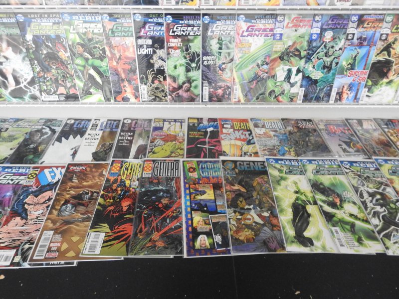 Huge Lot 150+ Comics W/ X-Men, Avengers, Green Lantern, +More! Avg VF Condition!