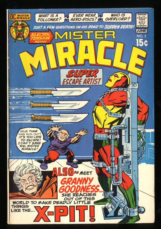 Mister Miracle #2 FN 6.0 1st Granny Goodness!