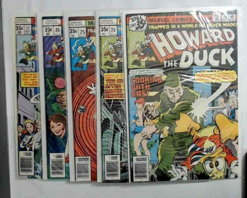 Estate Sale COMIC Lot Howard the Duck with Variant 1-33 Spiderman Bonus Included