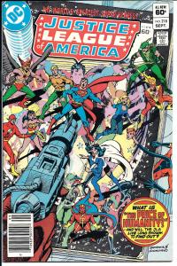 Justice League of America #218, Sept., 1983 (VF+)
