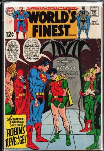 World's Finest Comics #184 (1969) Superman and Batman and Robin