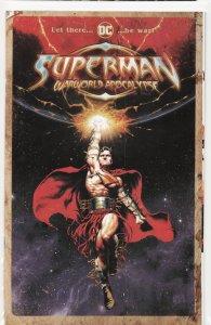 Superman: Warworld Apocalypse Variant Cover (2022) Superman