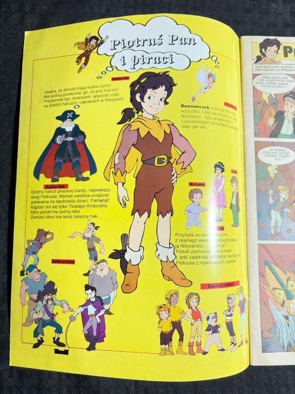 1994 PIOTRUS PAN I PIRACI Hungarian Comic #2 VG 4.0