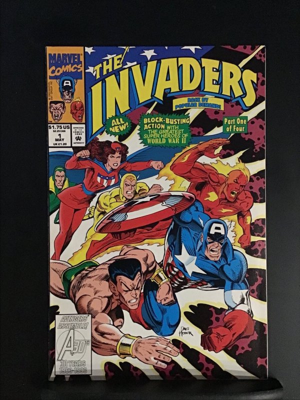The Invaders #1 Return of The Invaders: 1st Team Appearance of The Battle-Axis