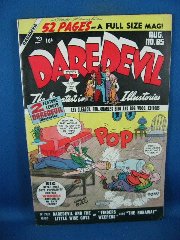 DAREDEVIL 65 F LEV GLEASON GOLDEN AGE 1950