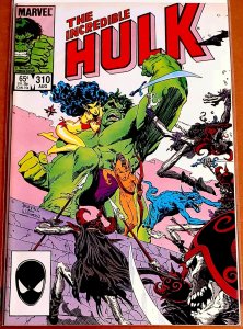 The Incredible Hulk #310 Direct Edition (1985)   [MCU X-Men Wolverine Deadpool]
